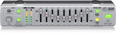 Photo 1 of Behringer MINIFBQ FBQ800 Ultra-Compact 9-Band Graphic Equalizer with FBQ
