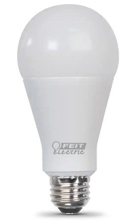 Photo 1 of 300-Watt Equivalent A23 Non-Dimmable LED Light Bulb Daylight 5000K (1-Bulb)
