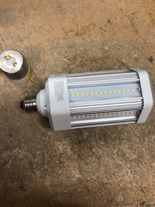 Photo 2 of 300W Equivalent Corn Cob Motion Activated & Dusk To Dawn High Lumen Daylight (5000K) HID Utility LED Light Bulb (1-Bulb)