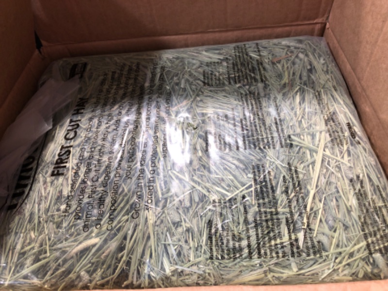 Photo 2 of ***EXP 11/01/2024*** Kaytee 1st Cut All Natural Timothy Hay for Pet Guinea Pigs, Rabbits & Other Small Animals, 6.5 Pound