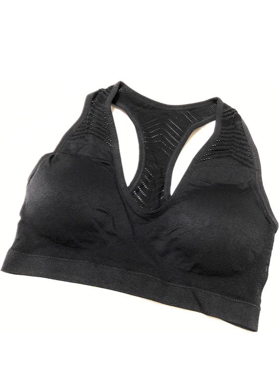 Photo 1 of ***Size: M*** Zenana Meshed Paneled Racerback Sports Bra