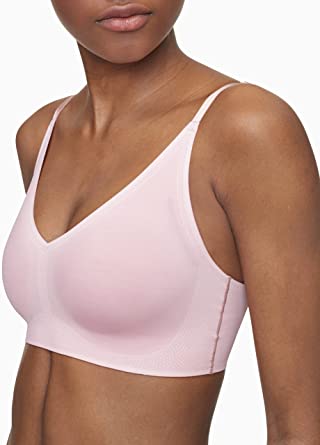 Photo 1 of Calvin Klein Women's Invisibles Comfort Lightly Lined Seamless Wireless Triangle Bralette Bra