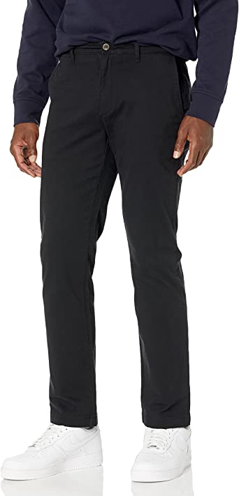 Photo 1 of ***Size: 33W x 32L, Color: Black*** Men's Slim-Fit Casual Stretch Khaki Pant