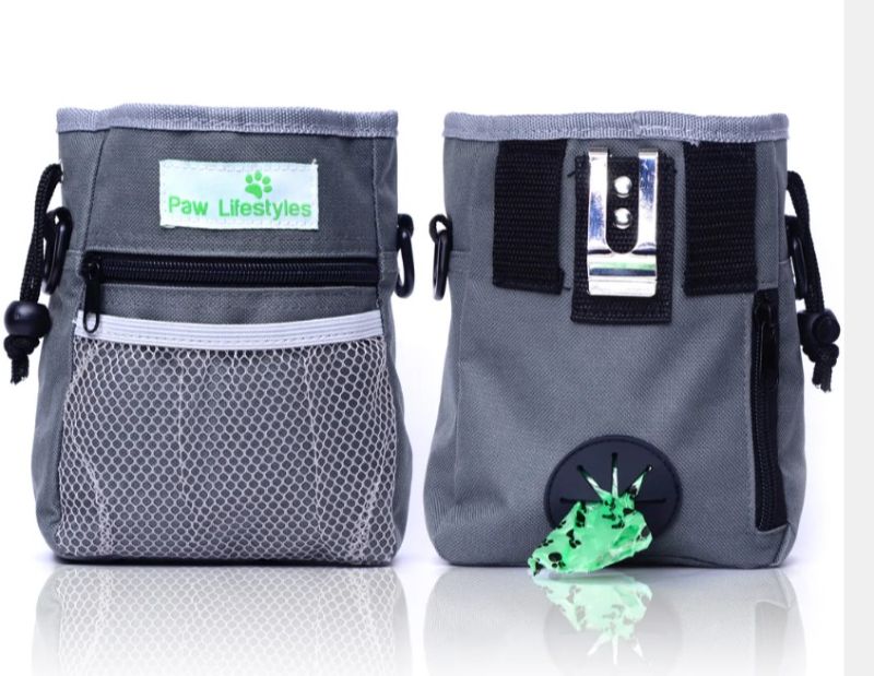 Photo 2 of Paw Lifestyles Dog Treat Training Waist Clip Pouch Bag Dispenser Adjustable 3Way