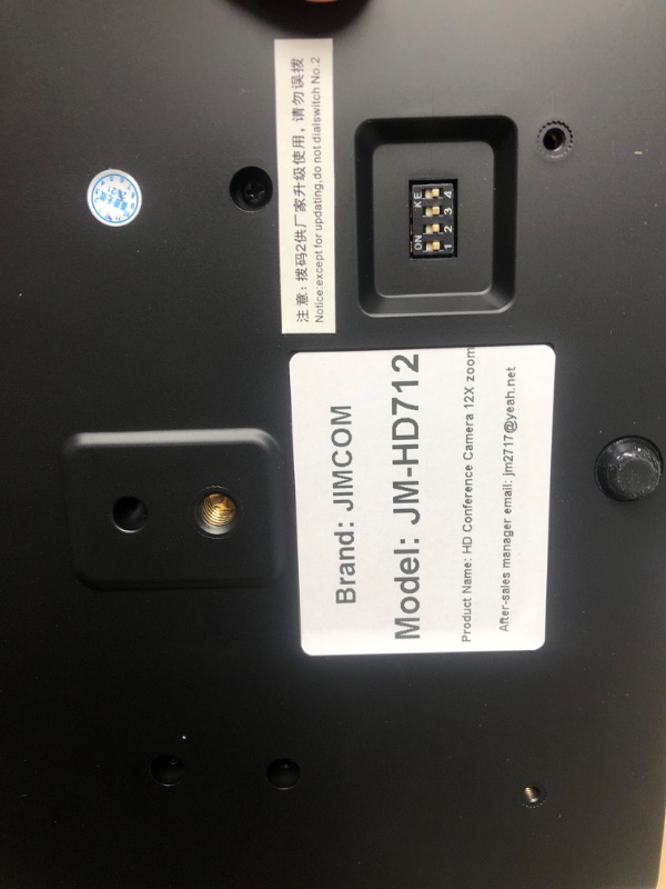 Photo 5 of Jimcom PTZ Camera HDMI/USB, PTZ Live Streaming Camera Plug-and-Play,PTZ Conference Room Camera for Zoom/Skype/OBS Supports