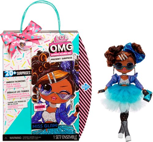 Photo 1 of LOL Surprise O.M.G. Present Surprise Miss Glam Fashion Doll with 20 Surprises