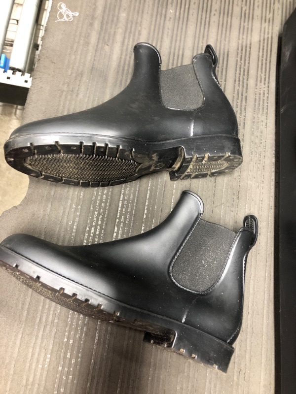 Photo 3 of Asgard Women's Ankle Rain Boots Waterproof Chelsea Boots SIZE 7.5
