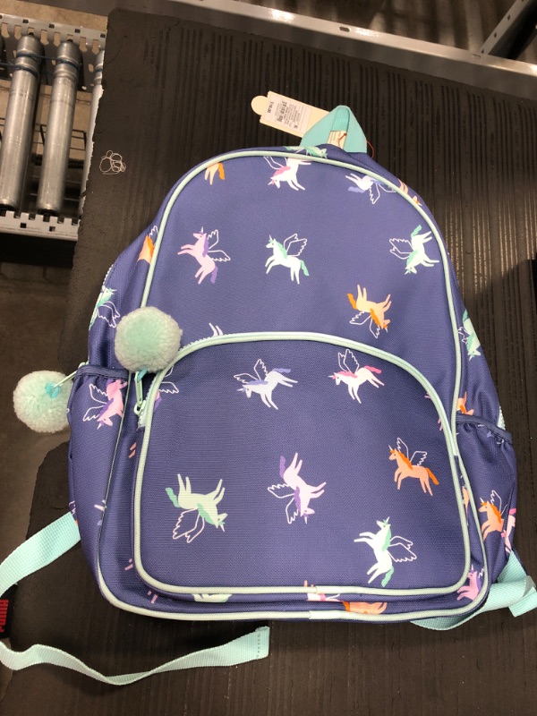 Photo 2 of Kids' Unicorn Print Backpack - Cat & Jack™ Navy

