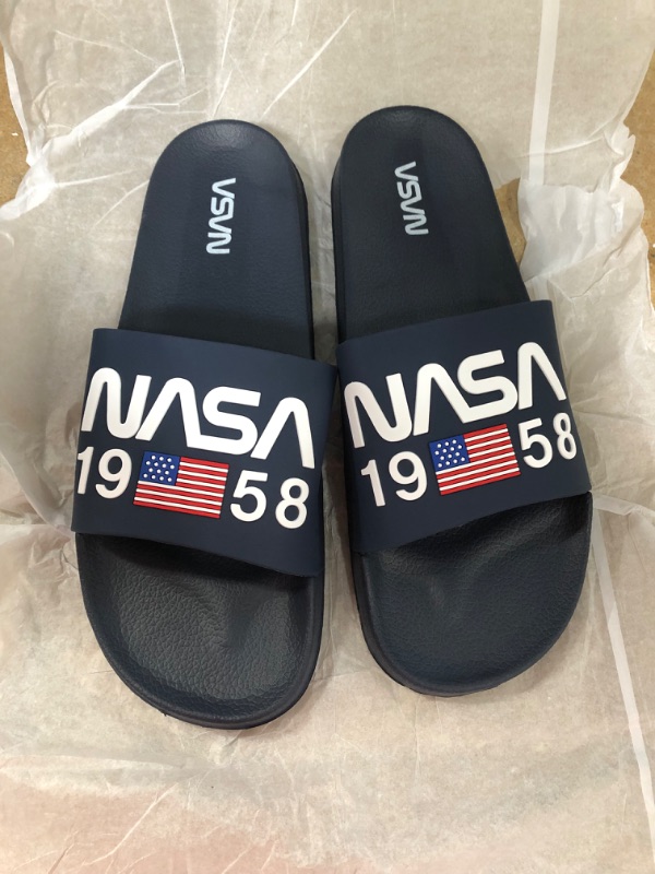 Photo 2 of NASA Men's Slide Sandal Comfort Lightweigth Beach Slides size 12 
