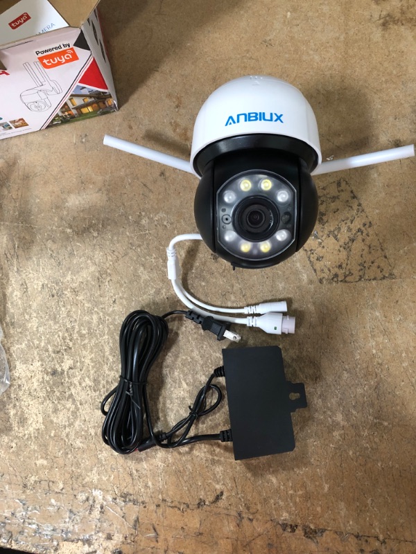 Photo 2 of (MAIN PHOTO USED AS REFERENCE ONLY CHECK PHOTOS) Hiseeu Wireless 30X Optical Zoom Camera 3MP PTZ Camera Outdoor Two Way Audio 250ft Night Vision with Floodlight, Sound&Light Alarm High Speed Dome Security Camera Humanoid Detection
