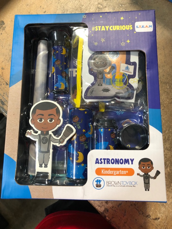 Photo 2 of Brown Toy Box Dre Astronomy STEAM Kit

