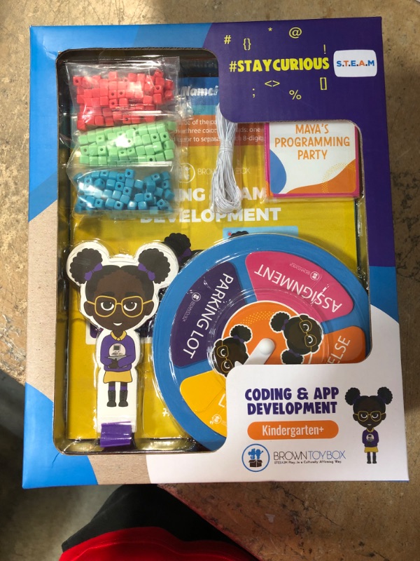 Photo 2 of Brown Toy Box Maya Coding & App STEAM Kit

