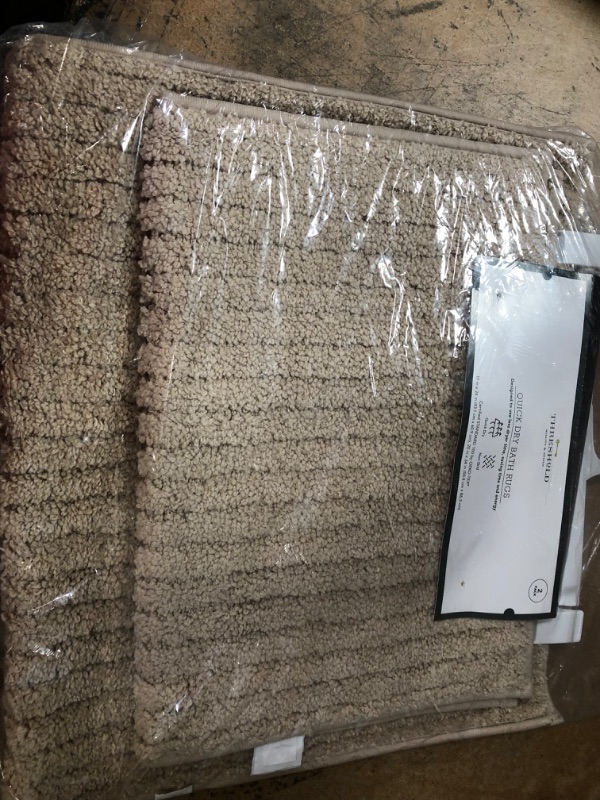 Photo 2 of 2pk Quick Dry Bath Rug Set - Threshold™

