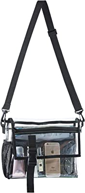 Photo 1 of ACMEME Clear Bag Stadium Approved Clear Purses for Women Stadium Clear Crossbody Bags with Inner Pocket
