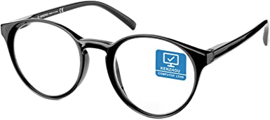 Photo 1 of **SET OF 2** K KENZHOU Blue Light Blocking Glasses Women Round Rim Frame Eyeglasses
