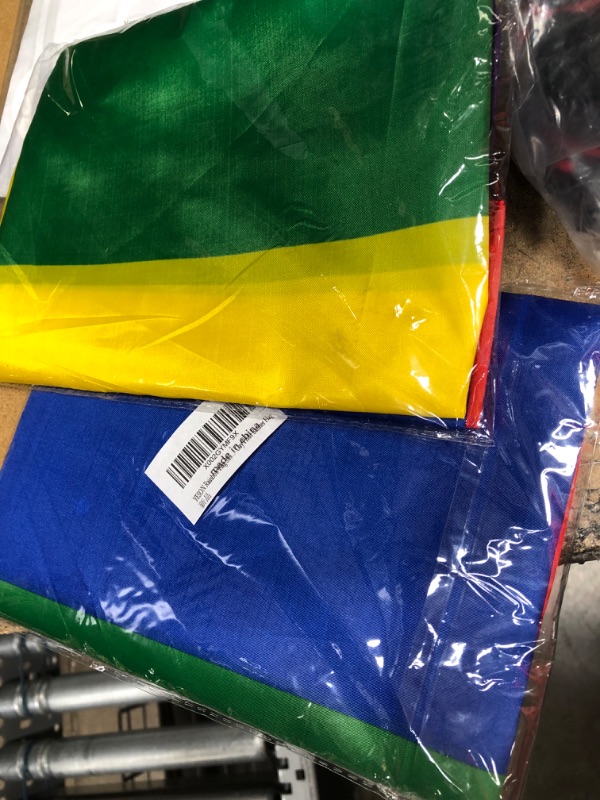 Photo 2 of **SET OF 2* YESON Rainbow Flag 3x5 Foot - Gay Pride Banner Flag
