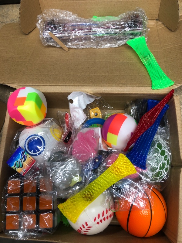 Photo 2 of 32 Pack Sensory Fidget Toys Set Stress Relief Kits for Kids Adults, Stocking Stuffers,School Classroom Rewards Carnival Party Treasure Box Prizes,Pinata Goodie Bag Fillers
