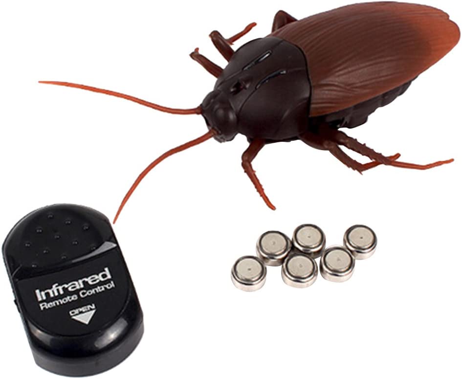 Photo 1 of Giveme5 Infrared Remote Control Mock Big Fake Cockroach RC Toy Prank Insects Joke Scary Trick Bugs for Party