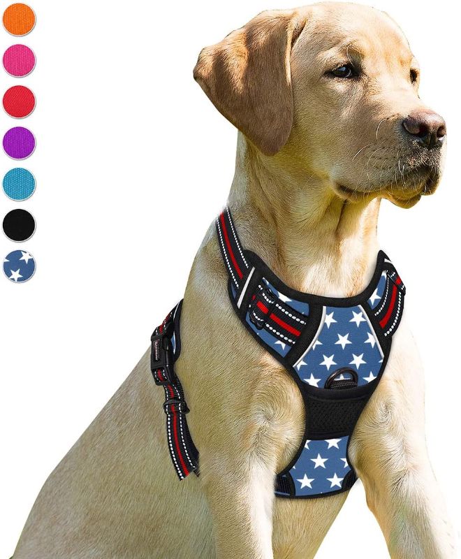 Photo 1 of BARKBAY No Pull Dog Harness Front Clip Heavy Duty Reflective Easy Control Handle
