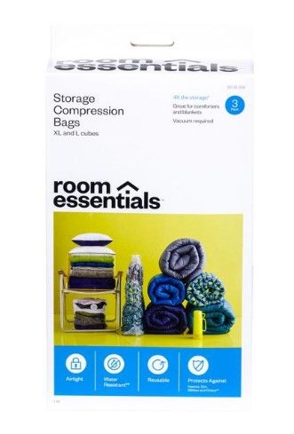 Photo 1 of 3 Cube Compression Bags Combo Clear - Room Essentials™

