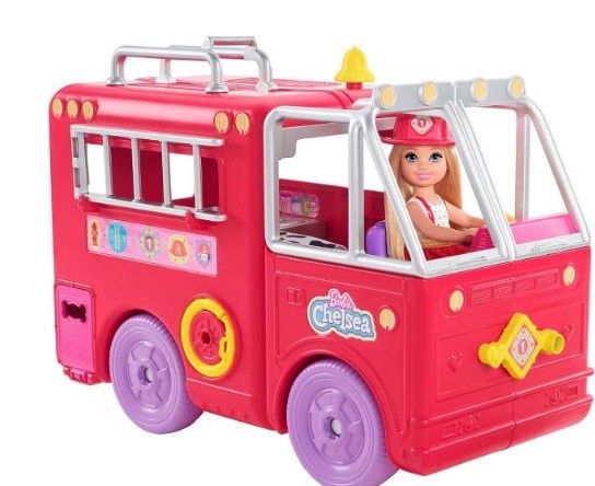 Photo 1 of ?Barbie Chelsea Fire Truck Playset

