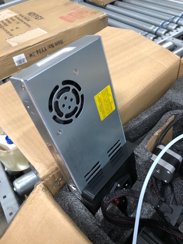 Photo 1 of **MISSING HARDWARE*** Official Creality Ender 3 Pro 3D Printer with Removable Build Surface Plate and UL Certified Meanwell Power Supply, FDM 3D Printers for DIY Home and School Printing Size 8.66x8.66x9.84 inch

