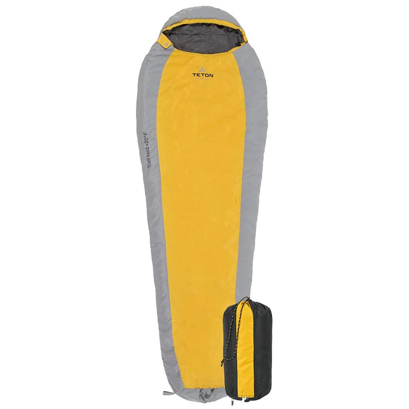 Photo 1 of  TETON Sports TrailHead Sleeping Bag for Adults; Lightweight Camping, Hiking
