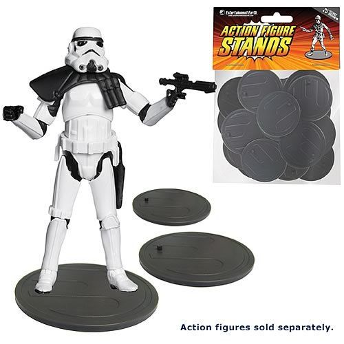 Photo 1 of Action Figure Stands 25-Pack - Gray
