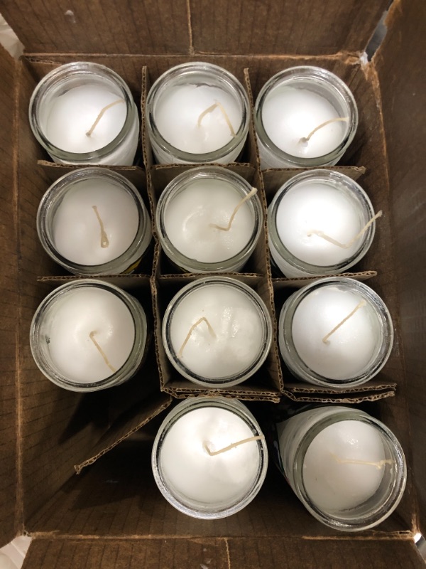 Photo 2 of 11 PACK: Jar Candle San Juan White Vanilla - Continental Candle

