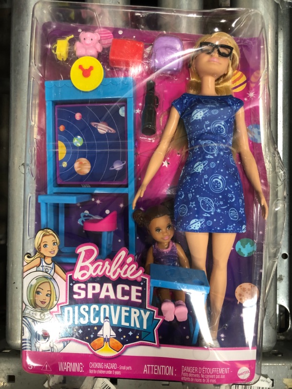 Photo 2 of ?Barbie Careers Space Discovery Dolls & Science Classroom Playset


