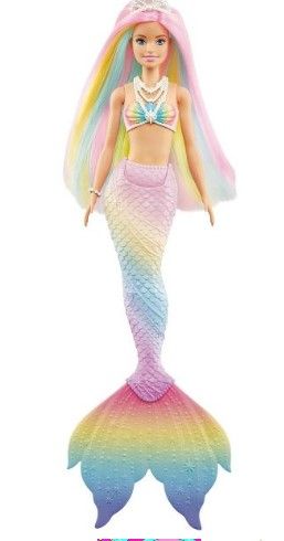 Photo 1 of Barbie Dreamtopia Rainbow Magic Mermaid Doll

