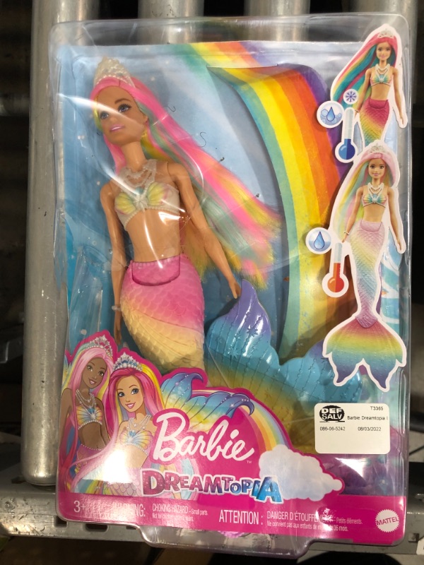 Photo 2 of Barbie Dreamtopia Rainbow Magic Mermaid Doll

