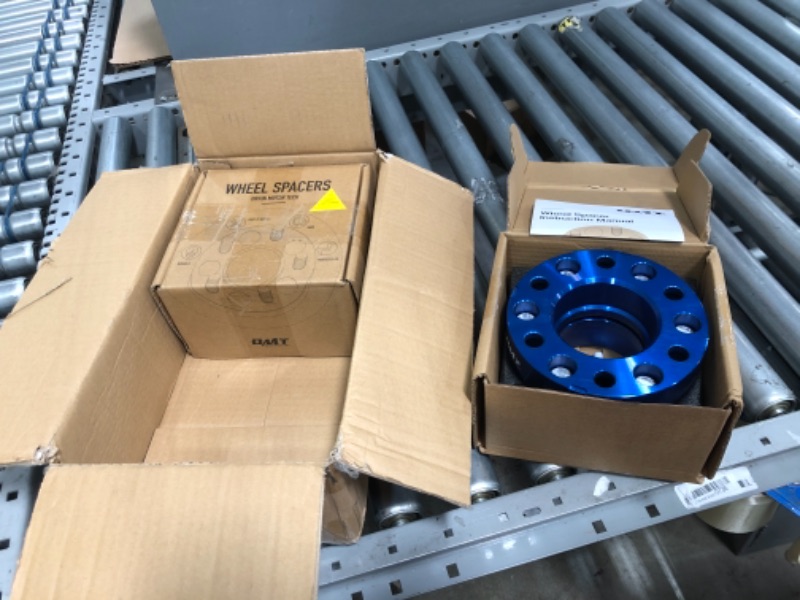 Photo 1 of Orion Motor Tech 6x5.5 Wheel Spacers, 1.5” Blue Wheel Spacers Compatible with Tacoma 4runner Tundra FJ Sequoia Fortuner Ventury GX470 GX460, with M12x1.5 Studs 106mm Bore Wheel Spacer Kit, Set of 4