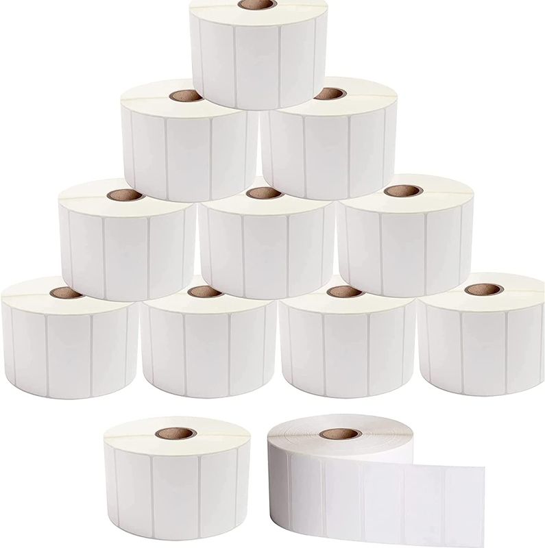 Photo 1 of (12 Rolls,12000 Labels Stickers) 2"x 1" Direct Thermal Labels, Address Labels for UPC Barcodes, Compatible with Rollo, Zebra, & Other Desktop Label Printers
