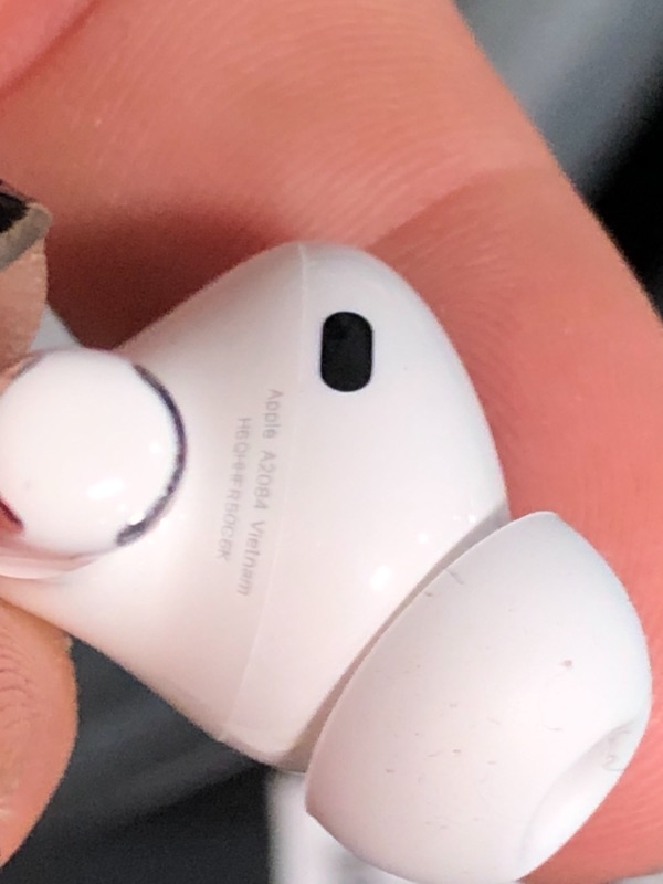 Photo 3 of Apple AirPods Pro Wireless Earbuds with MagSafe Charging Case. Active Noise Cancelling, Transparency Mode, Spatial Audio, Customizable Fit, Sweat and Water Resistant. Bluetooth Headphones for iPhone
