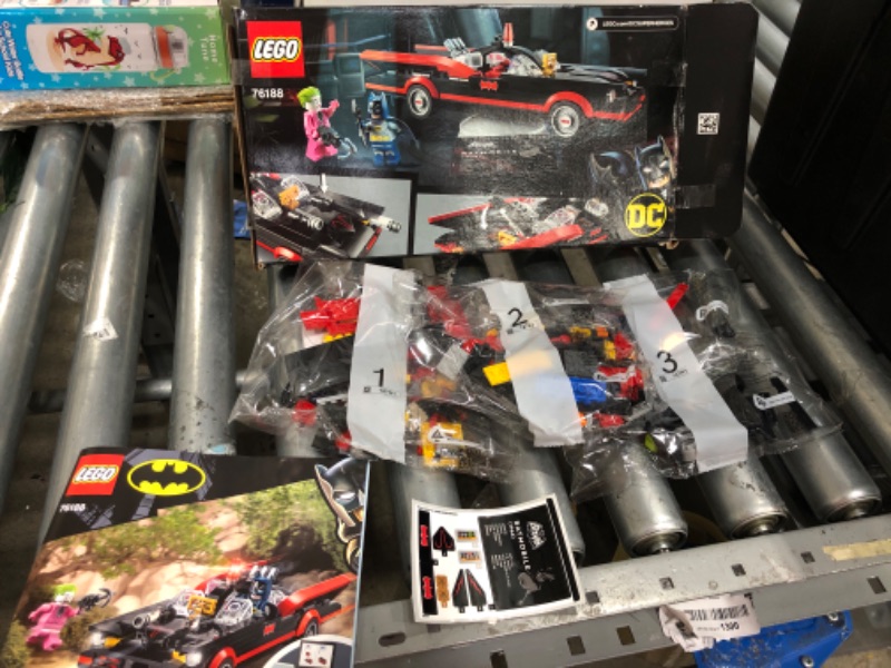 Photo 2 of Lego Batman Classic Batmobile 76188 Building Toy with Joker Minifigure Authentic Construction Block Set
