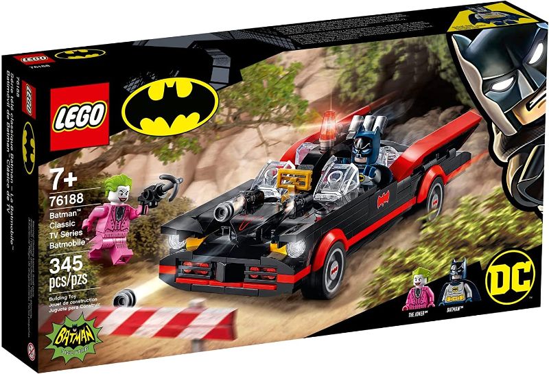 Photo 1 of Lego Batman Classic Batmobile 76188 Building Toy with Joker Minifigure Authentic Construction Block Set
