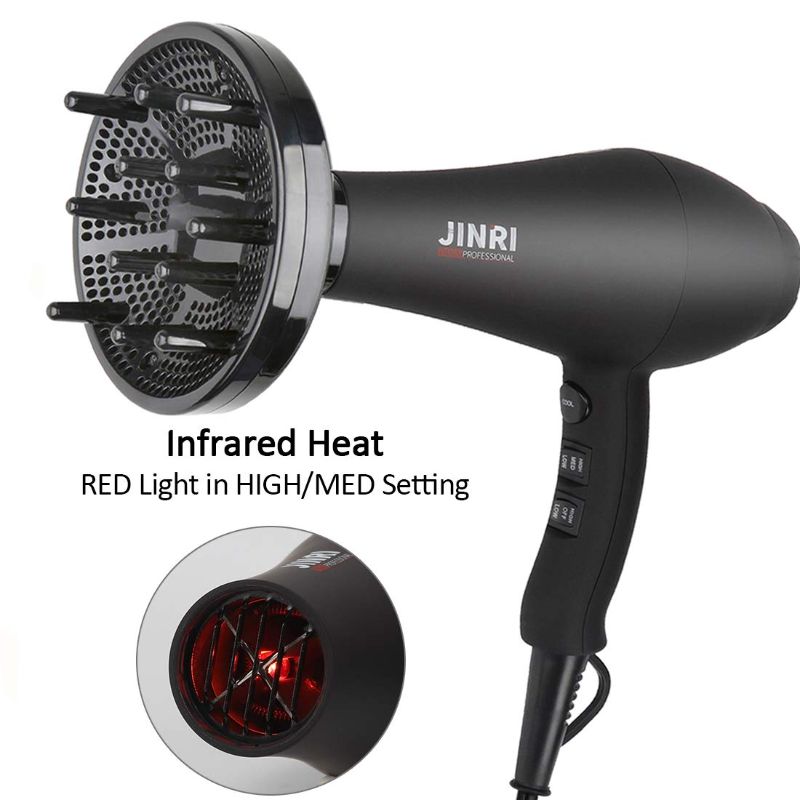 Photo 1 of Hair Dryer 1875W, Negative Ionic Fast Dry Low Noise Blow Dryer