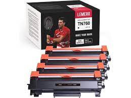 Photo 1 of LEMERO TONER CARTRIDGE TN760 4PC BLACK
