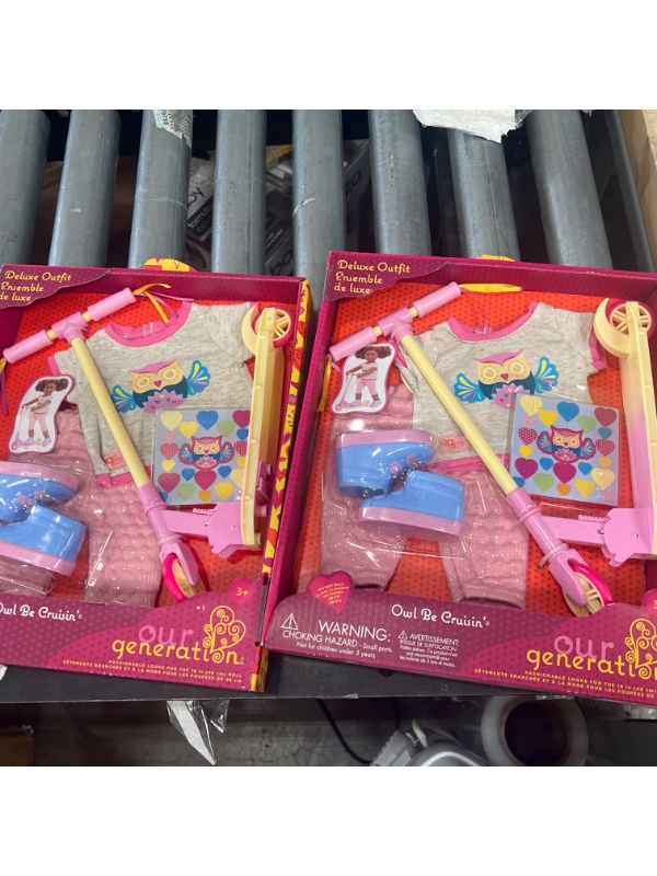 Photo 1 of 2 PACK OF Our Generation Owl Be Cruisin' Sporty Outfit for 18" Dolls


