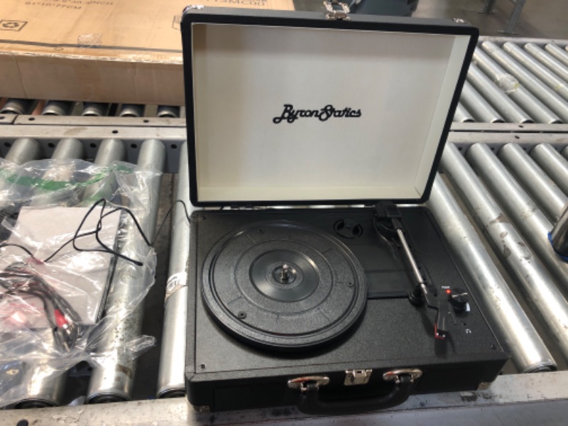 Photo 2 of Byron Statics Vinyl Record Player