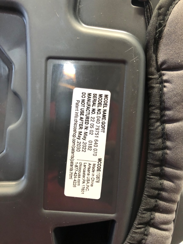 Photo 3 of Chicco GoFit Backless Booster Car Seat - Grape