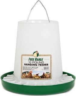 Photo 1 of (missing green base) Harris Farms Free Range Hanging Poultry Feeder | Twist Lock Base | 10 Pound