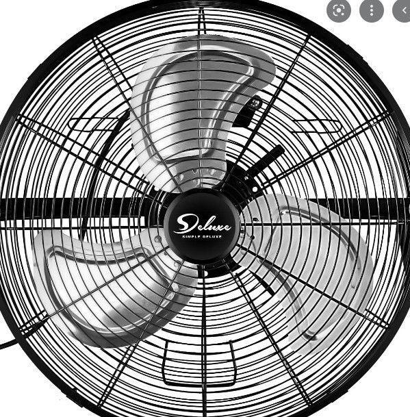Photo 1 of (MISSING HARDWARE) 18" wall mounted fan deluxe simple deluxe