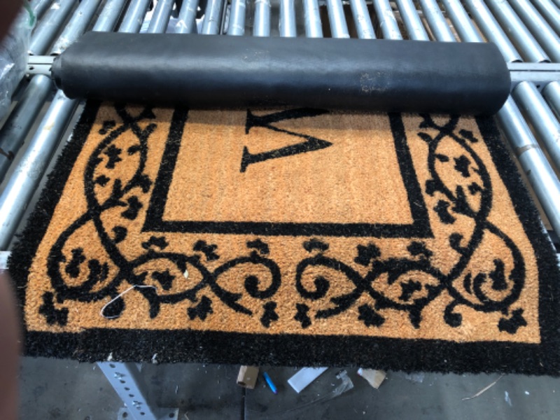 Photo 2 of Abbington 3' x 6' Coir/Vinyl Doormat