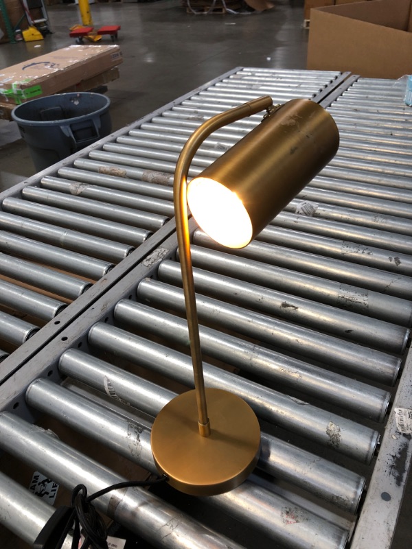 Photo 1 of Adesso 3162-21 Kaye LED Desk Lamp Wireless Charging, 7W LED, 5W QI, USB Port, Indoor Lighting Lamps
