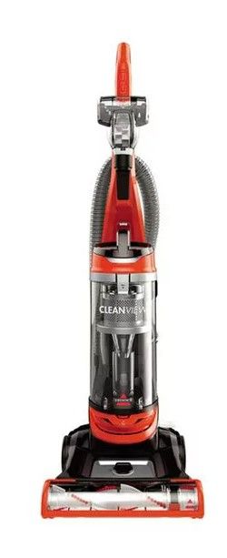 Photo 1 of Bissell 1100060 CleanView Bagless Corded Upright Vacuum Cleaner 8A Orange Multi-level
