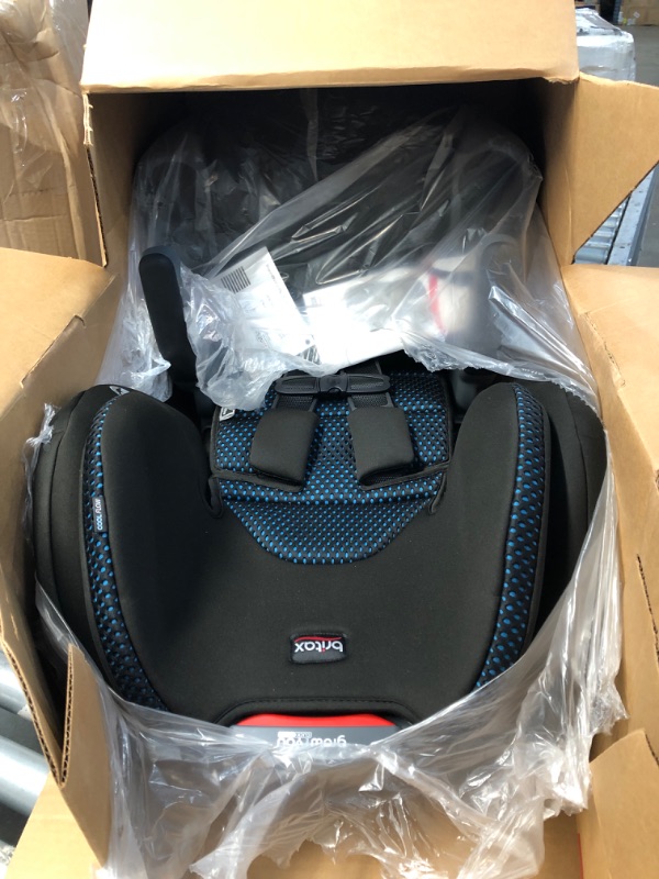 Photo 2 of Britax Grow with You ClickTight Harness-2-Booster Car Seat, Cool Flow Teal