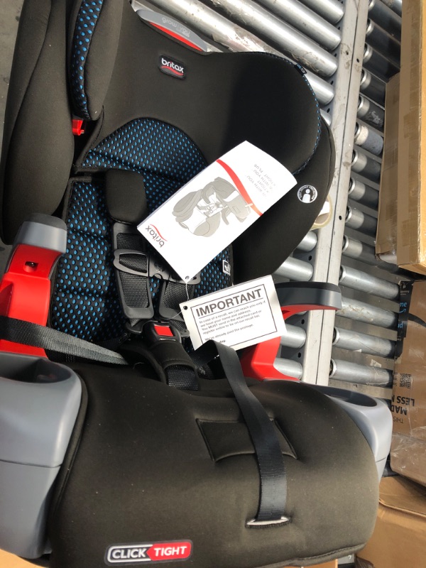 Photo 4 of Britax Grow with You ClickTight Harness-2-Booster Car Seat, Cool Flow Teal