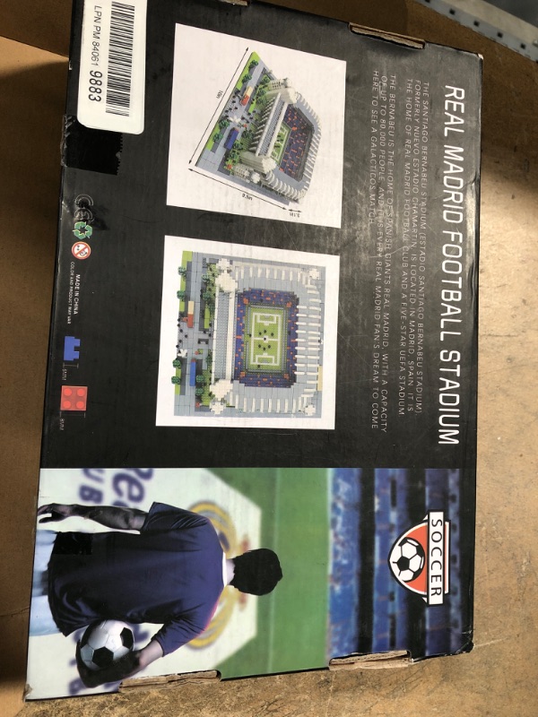 Photo 2 of dOvOb Micro Mini Blocks Real Madrid Stadium Building Model Set (4575 Pieces) Famous Architectural Toys Gifts for Kid and Adult
